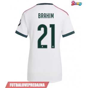 Lacne Ženy Futbalové dres Real Madrid Brahim Diaz #21 2026-27 Krátky Rukáv - Domáci